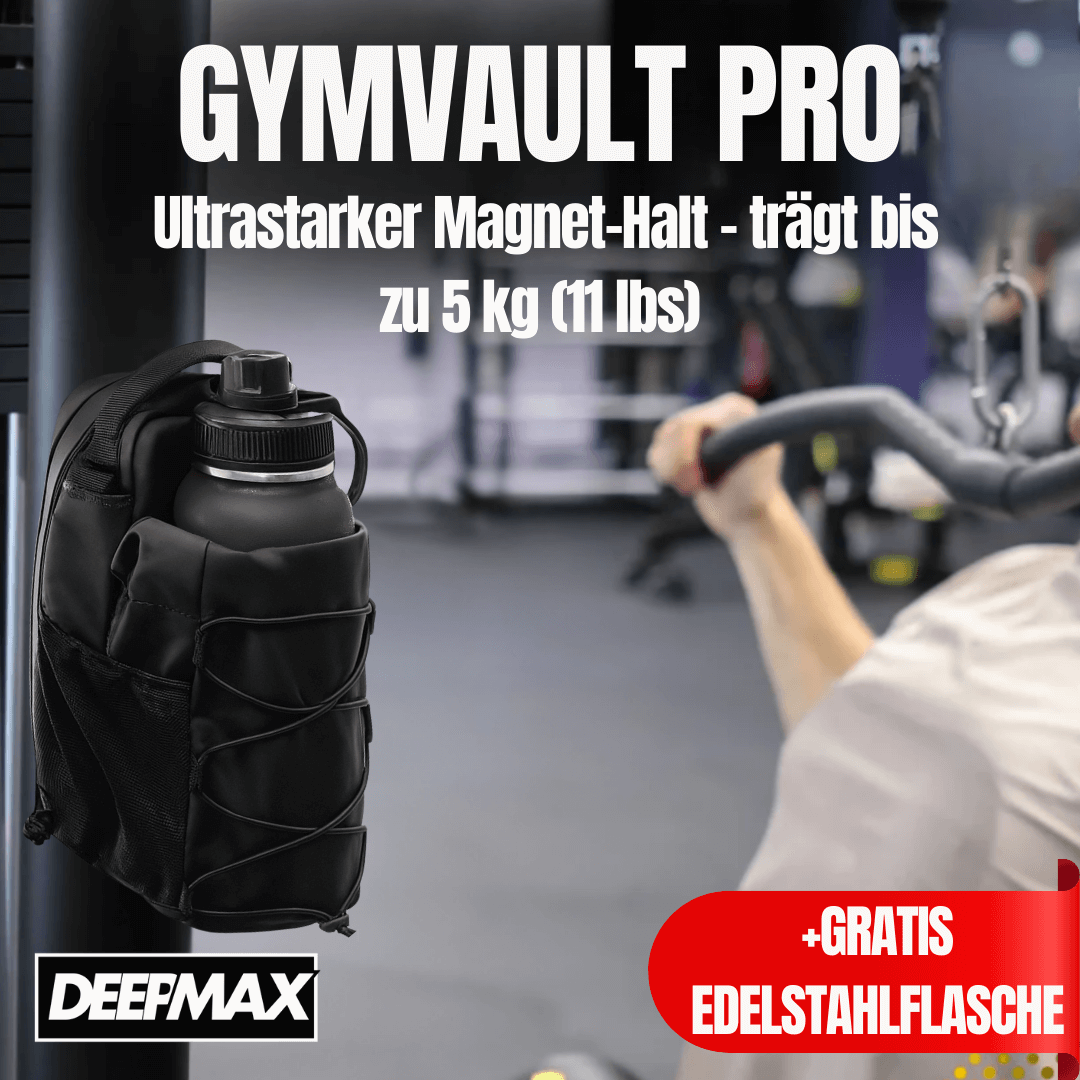 GymVault Pro Max Hält bombenfest