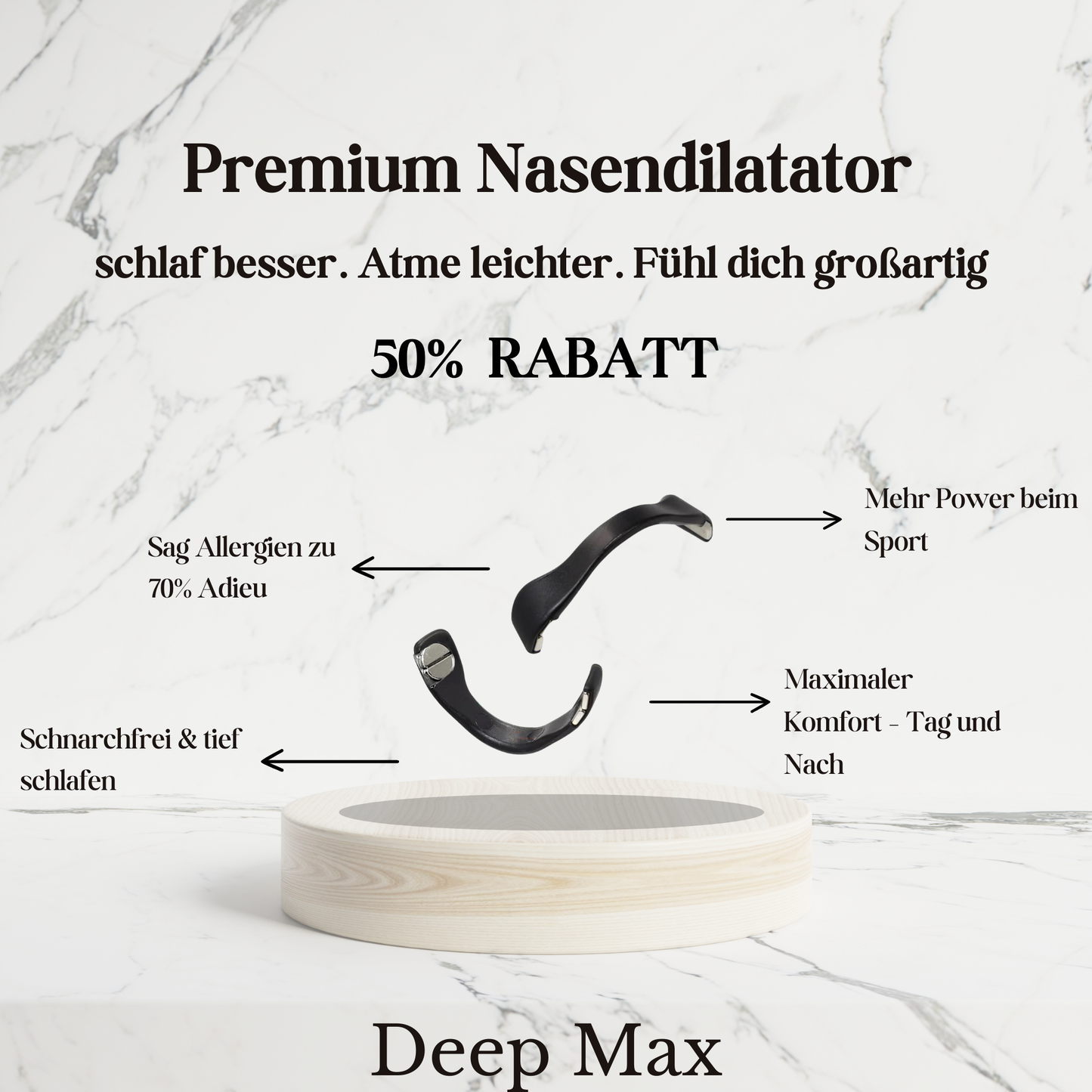 Premium Nasendilatator mit Magnet